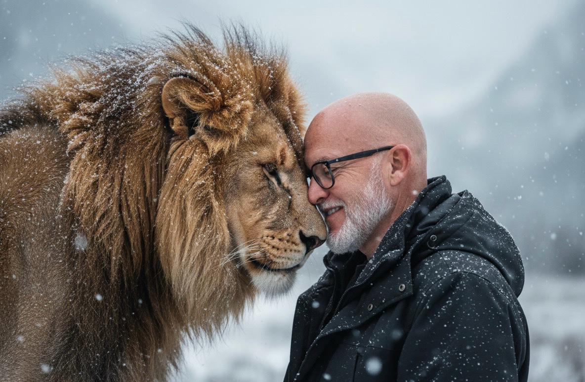 Ángel caminando hacia la luz, después de un año oscuro.